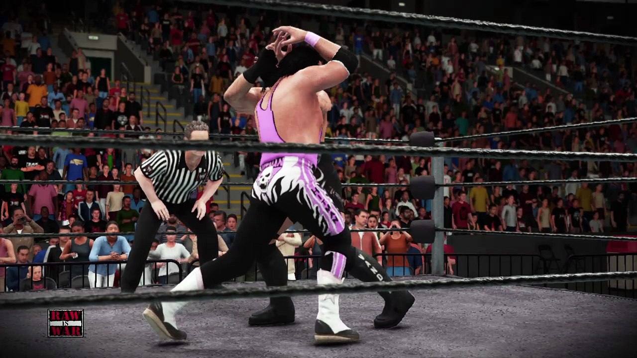 WWE 2K18 bret hitman hart v rob van dam