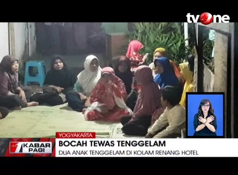 Dua Bocah Tewas Tenggelam di Kolam Renang Hotel