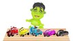 BABY HULK CRY with MASHA and the BEAR and McQUEEN CARS! FINGER FAMILY!