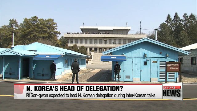 North Korea's Ri Son-gwon expected to head North's delegation at inter-Korean talks