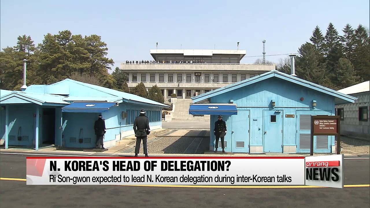 North Korea's Ri Son-gwon expected to head North's delegation at inter-Korean talks
