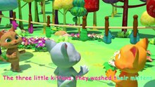Three Little Kittens _ Nursery Rhymes