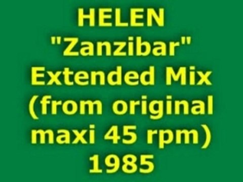 HELEN Zanzibar Maxi 45 rpm
