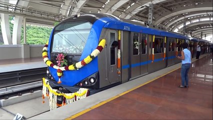 சென்ட்ரல் வரையிலான மெட்ரோ சேவை மார்ச் மாதம் துவக்கம்-வீடியோ