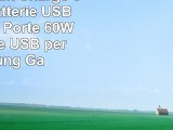 AUKEY Quick Charge 30 Caricabatterie USB da Muro 6 Porte 60W Caricatore USB per Samsung