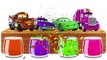 McQueen Cars and HULK Bathing Colors Fun   Colors for Children  Learn Colors McQueen Truck!