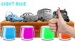 Disney Cars 3 Mcqueen Bathing Colors FUNNY Learn Colors With cars 3 Finger Family So
