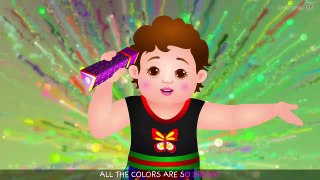 Color Songs - The PURPLE Song _ Learn Colours _ Preschool Co