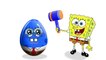 SPONGEBOB SURPRISE EGGS for Kids Learn Colors TOYS  Cars Cartoon for Toddlers
