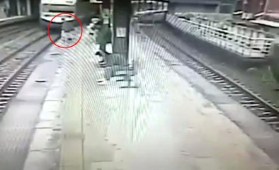 Trene Binmek İçin Acele Edince Canından Oldu