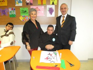 Down Sendromlu Muhammed'in Eğitimi Sürüyor