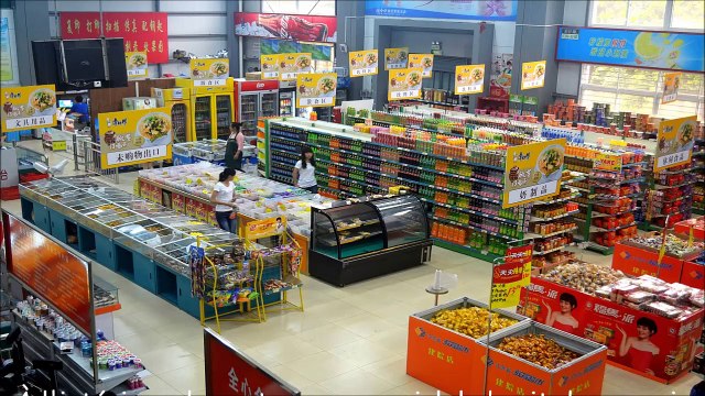 À l_intérieur du centre commercial, le bruit du magasin général, le bruit de la foule et le bruit pour dormir - 30 min