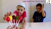 Bad Baby with Tantrum and Crying for Lollipops Little Babies Learn Colors with Fi