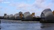 Thames Barrier closes to protect London during Storm Eleanor