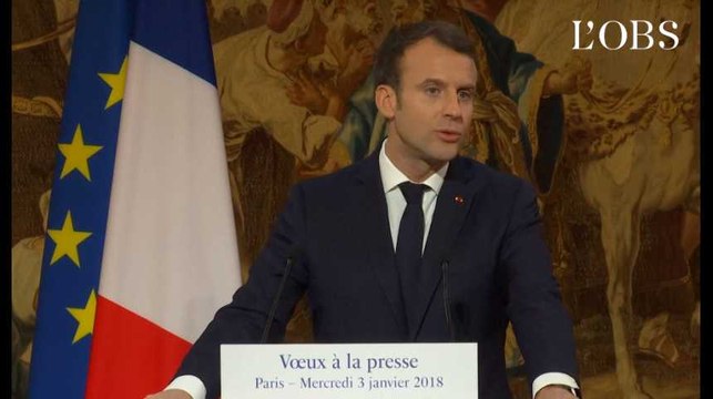 Macron annonce une loi pour lutter contre les fake news
