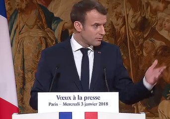 Macron Promises Law to Combat 'Fake News'