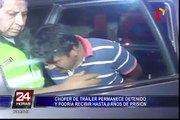 Accidente en Pasamayo: chofer de tráiler permanecerá detenido en comisaría de Huaral