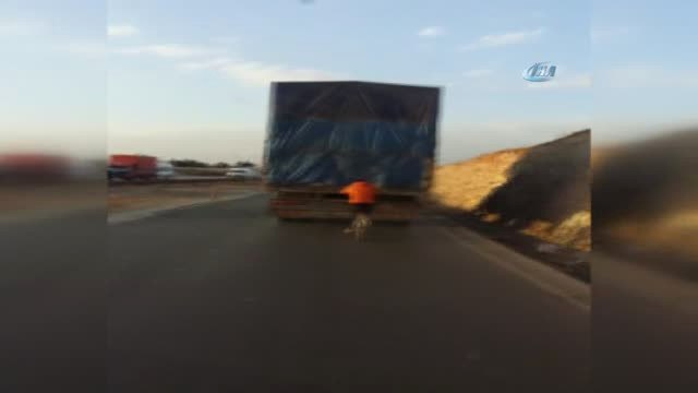 Manisa'da Tehlikeli Yolculuklar Cep Telefonuyla Görüntülendi