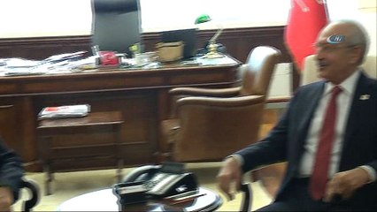 Kılıçdaroğlu ile Karamollaoğlu görüşmesi başladı