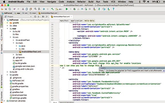 How to setup Google map location in Android application Adforest - Mobile Classifieds Ads App