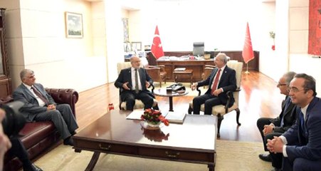 SP Lİderi Karamollaoğlu, Kılıçdaroğlu ile CHP Genel Merkezinde Görüşüyor