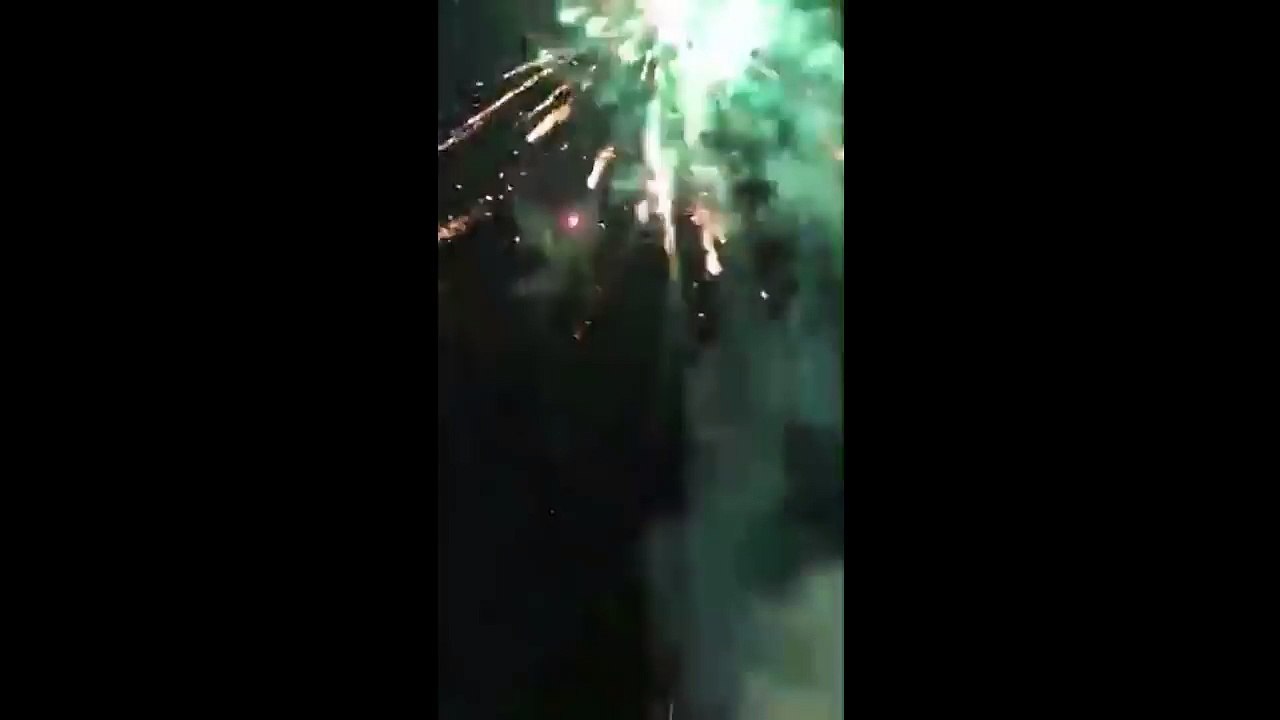 Nainggolan scares kid with Pyro