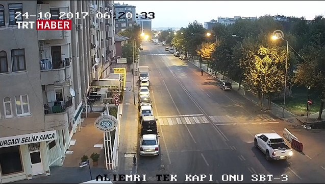 Diyarbakır'daki trafik kazaları MOBESE kameralarında