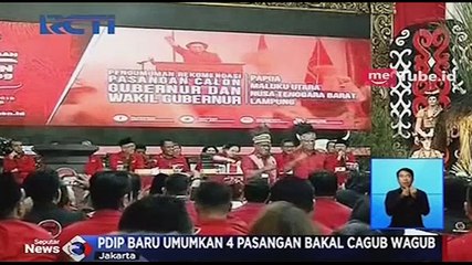 Mega Sebut Djarot Sebagai Cagub Sumut