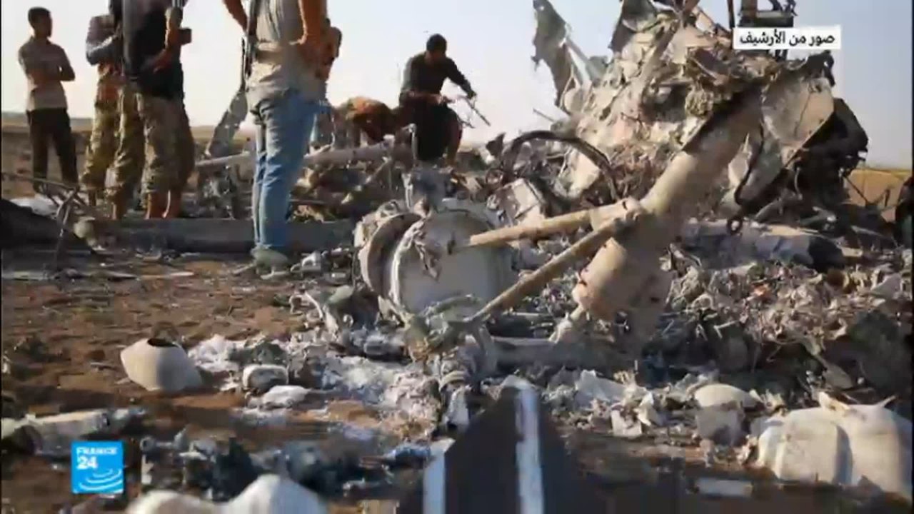 الطيران الروسي يقصف بلدة مسرابة السورية ومقتل عدد من المدنيين
