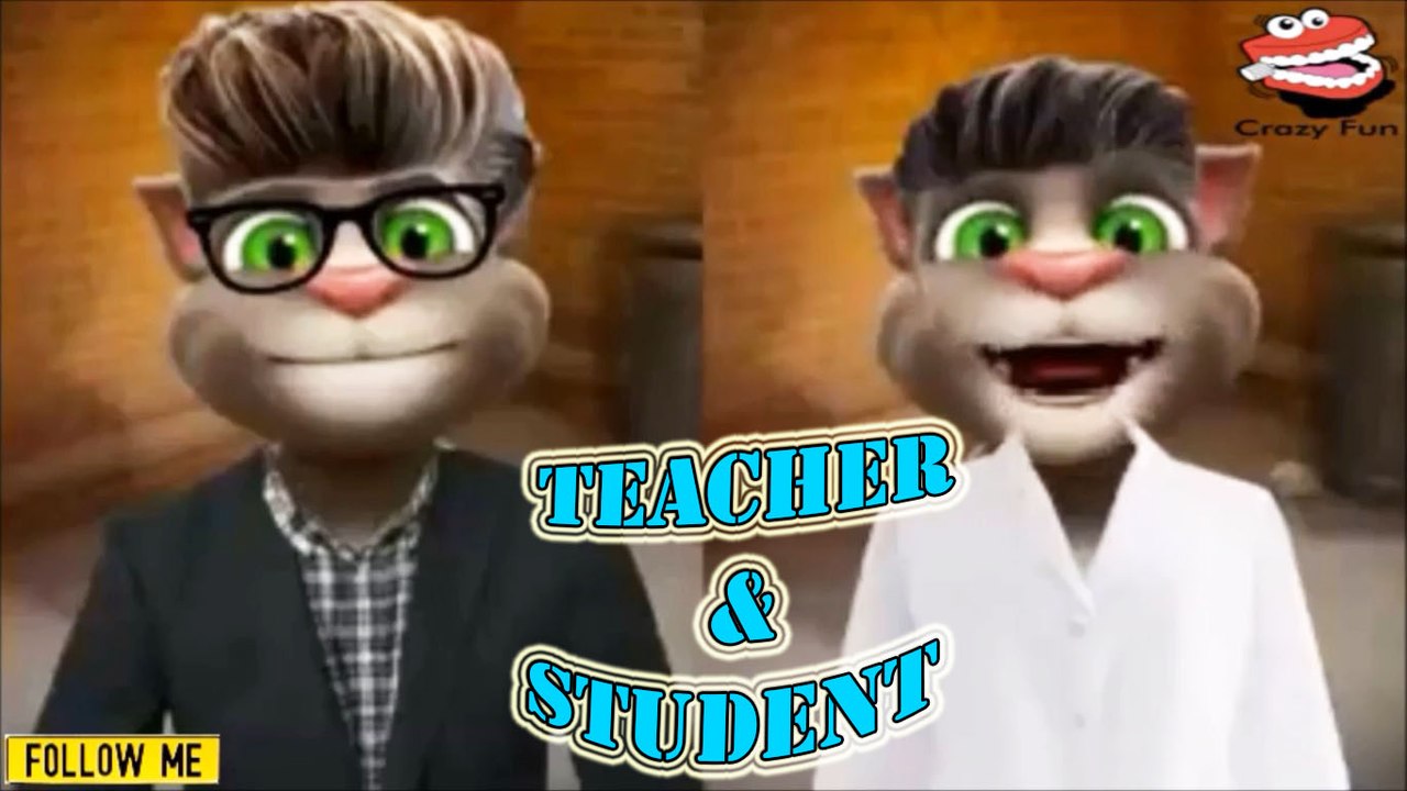 Teachers and students full comedy ! (Talking Tom)