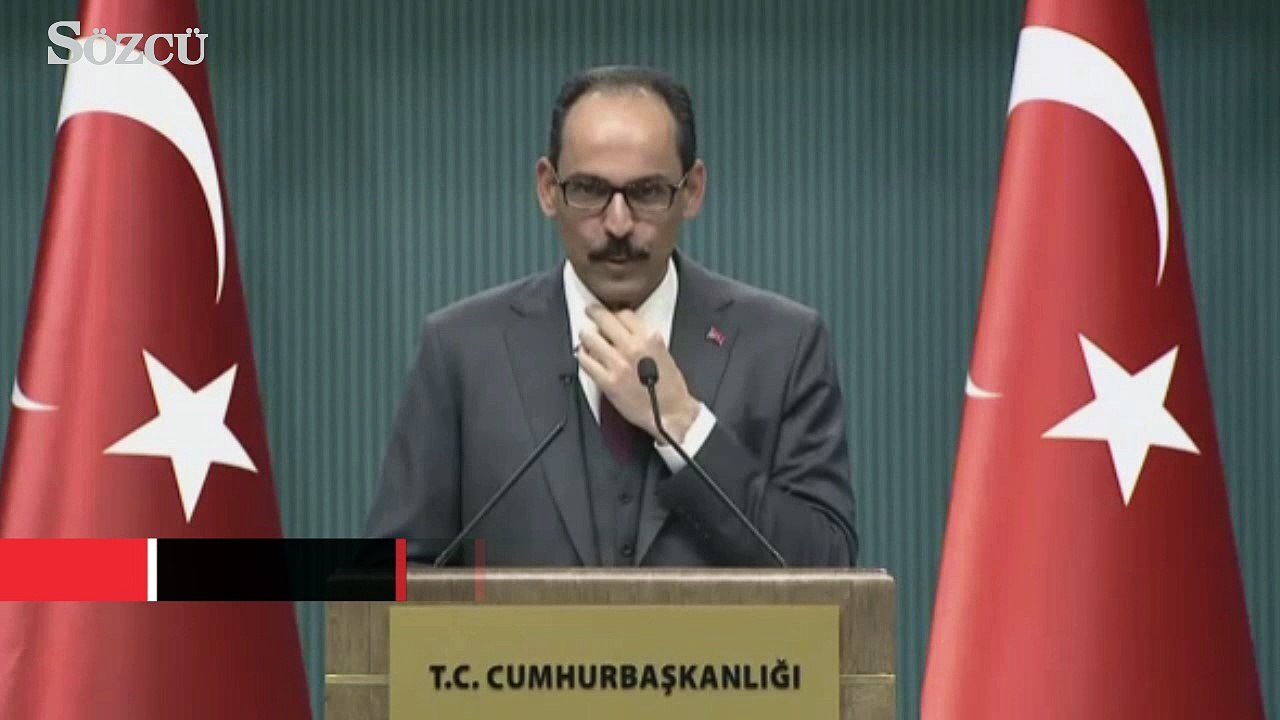 İbrahim Kalın: 'Gündemimizde kabine değişikliği yo