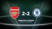 Arsenal 2-2 Chelsea in words and numbers