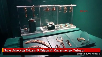 Sivas Arkeoloji Müzesi, 9 Milyon Yıl Öncesine Işık Tutuyor