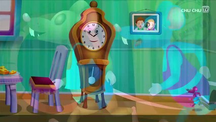 Hickory Dickory Dock Nursery Rhyme With Lyrics - Cartoon Anim