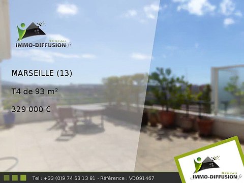 T4 A vendre Marseille 93m2 - 329 000 Euros