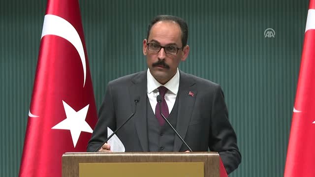 Cumhurbaşkanlığı Sözcüsü Kalın: Şu Anda Gündemimizde Bir Kabine Değişikliği Söz Konusu Değil