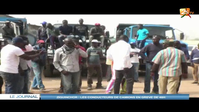ZIGUINCHOR : LES CONDUCTEURS DE CAMIONS EN GRÈVE DE 48H