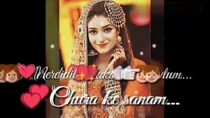 Heart touching --whatsapp video status --(Mere dil ko tum)