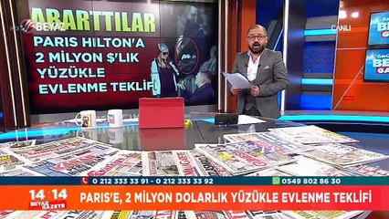 Paris Hilton'a 2 milyon dolarlık yüzükle evlenme teklifi