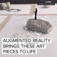 Augmented reality brings art to life