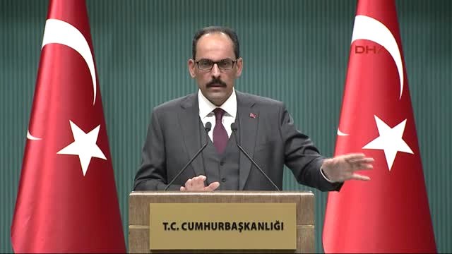 İbrahim Kalın, Basın Toplantısı Düzenledi 4