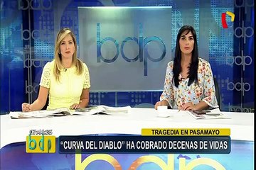 El mortal historial de accidentes ocurridos en la “Curva del Diablo” en Pasamayo