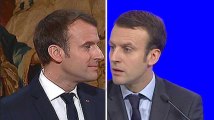 Entre deux vœux à la presse, Macron a changé de camp