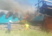 Casualties Reported After Train Derails and Catches Fire in South Africa