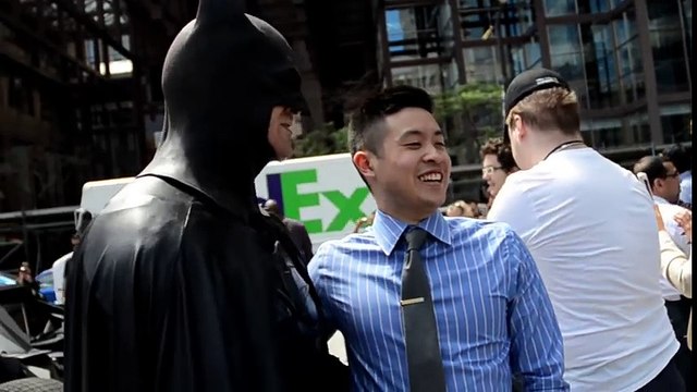 The Dark Knight Rises - Tumbler Tour | Superheroes | Spiderman | Superman | Frozen Elsa | Joker