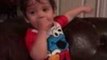 Toddler Laughs Hysterically at Mom Playing Toy Flute