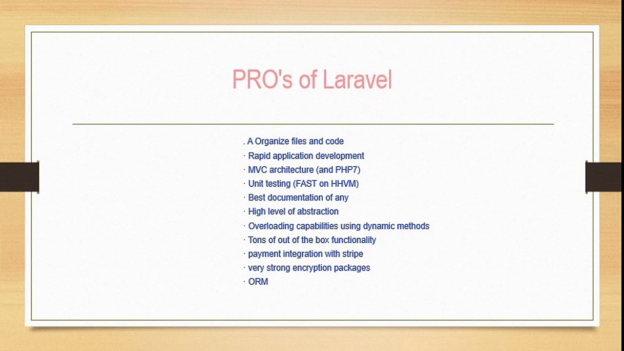 Top 5 php frameworks