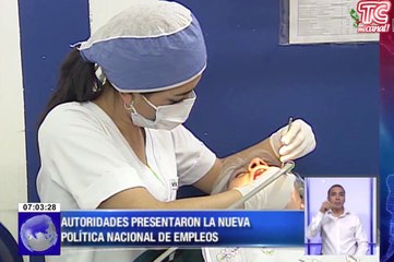 Autoridades presentaron la nueva política nacional de empleos