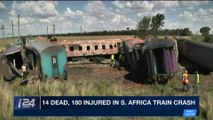i24NEWS DESK | 14 dead, 180 injured in S. Africa train crash | Thursday, January 4th 2018