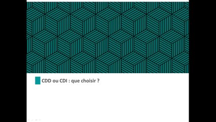 CDD, CDI : avantages et inconvénients